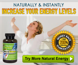 Increase Energy Naturally